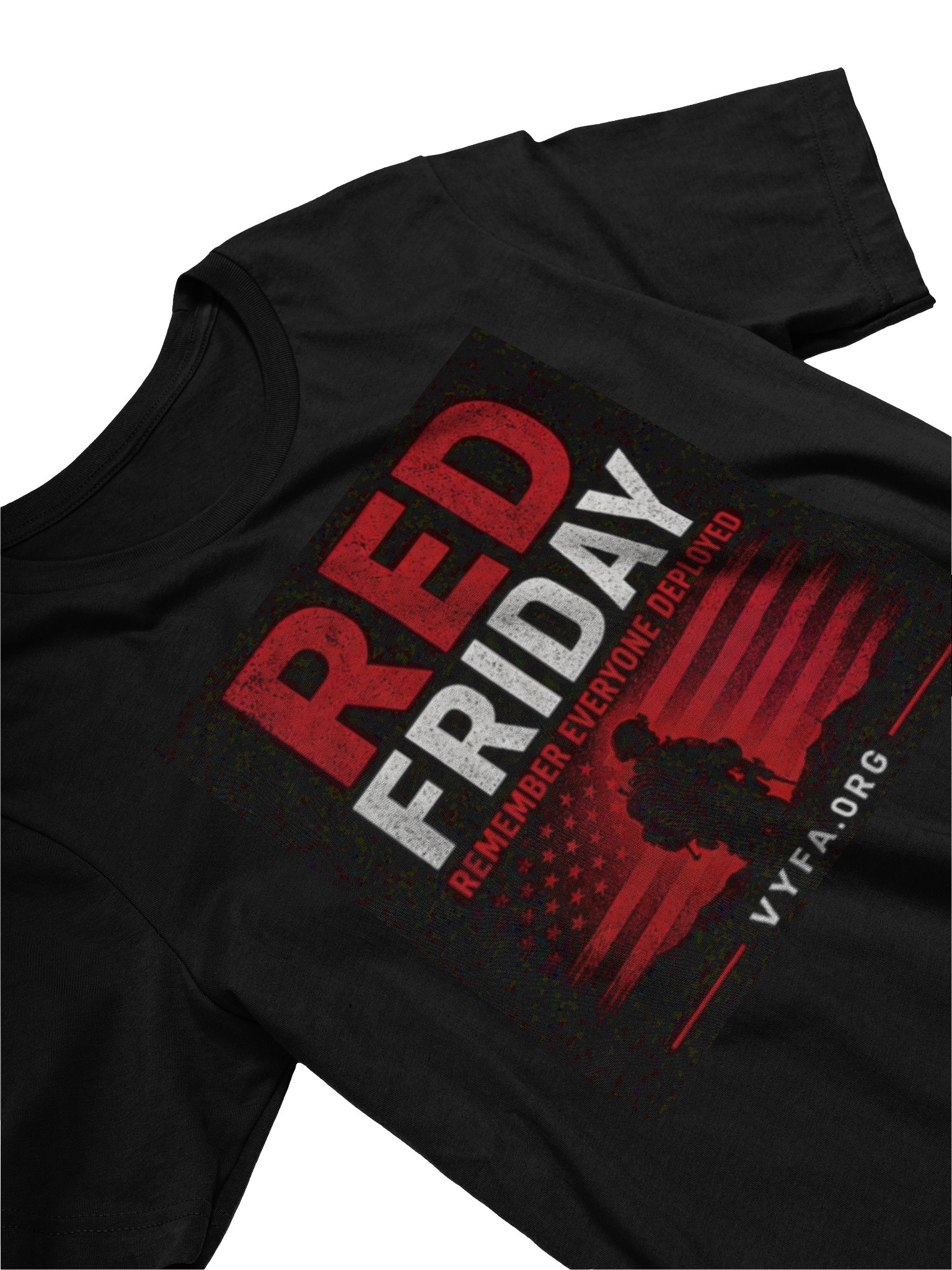 BOLD RED FRIDAY — Remember Everyone Deployed Tee product image (2)