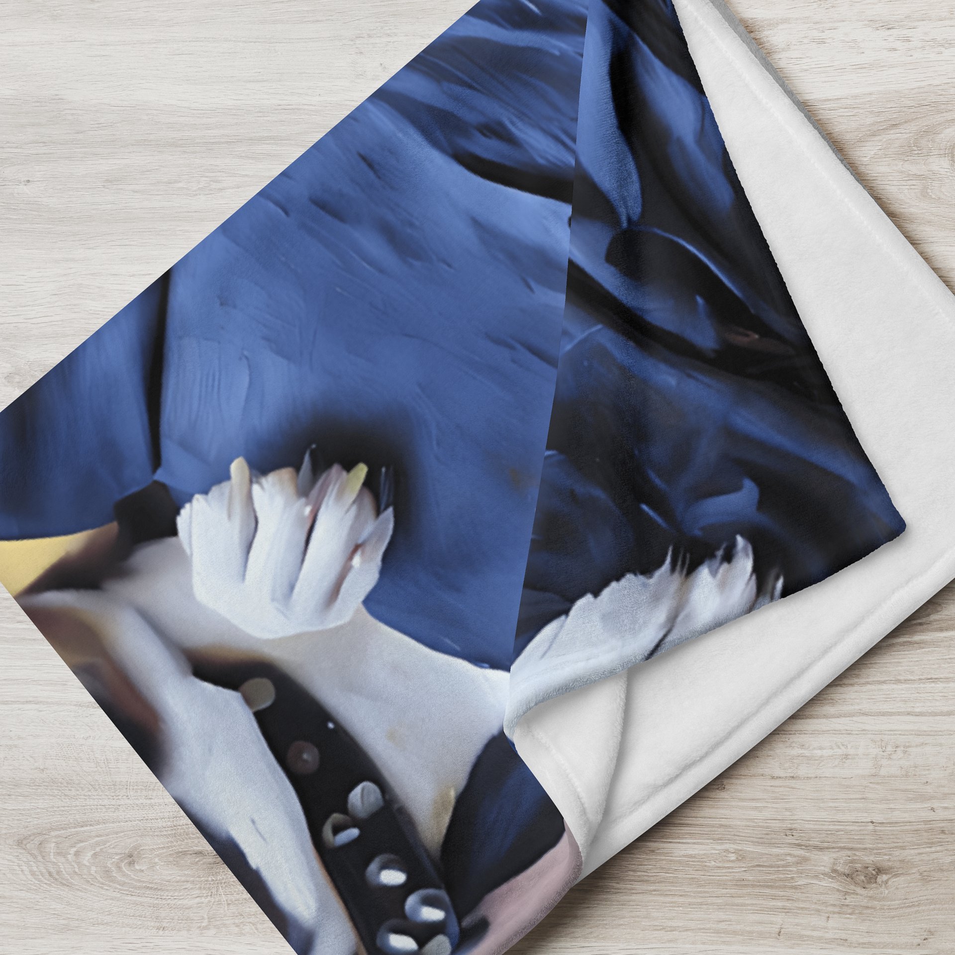 YOU AND YOUR BEST FRIEND! / THROW BLANKET WITH PERSONALIZED NAME product image (2)