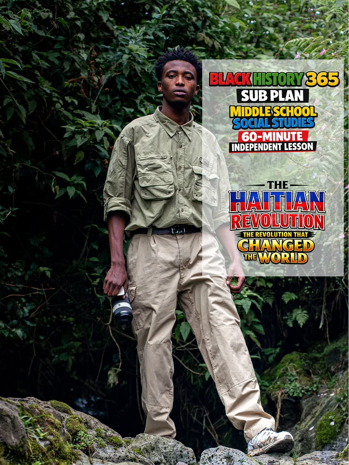 Black History 365 Sub Plan: The Haitian Revolution | Middle School Social Studies product image (1)
