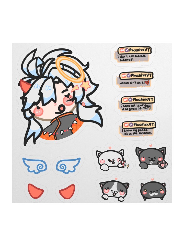 Phoenixx - Sticker Sheet 1 product image (1)