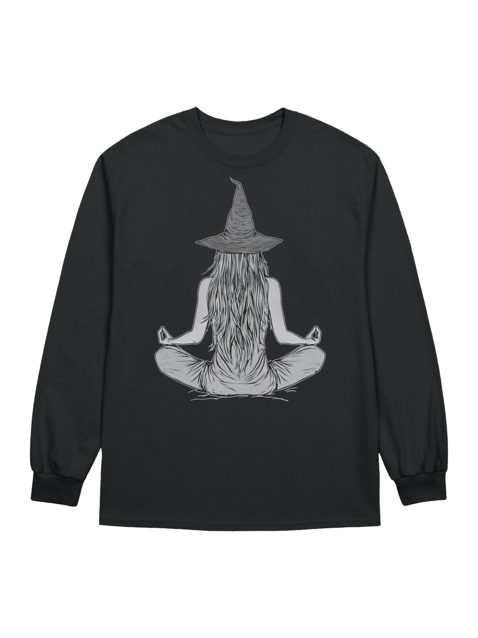 Witchy Meditation Long-Sleeve T-Shirt product image (1)