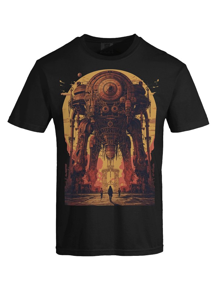 Sunset Mecha Giant Heavyweight T-Shirt product image (2)
