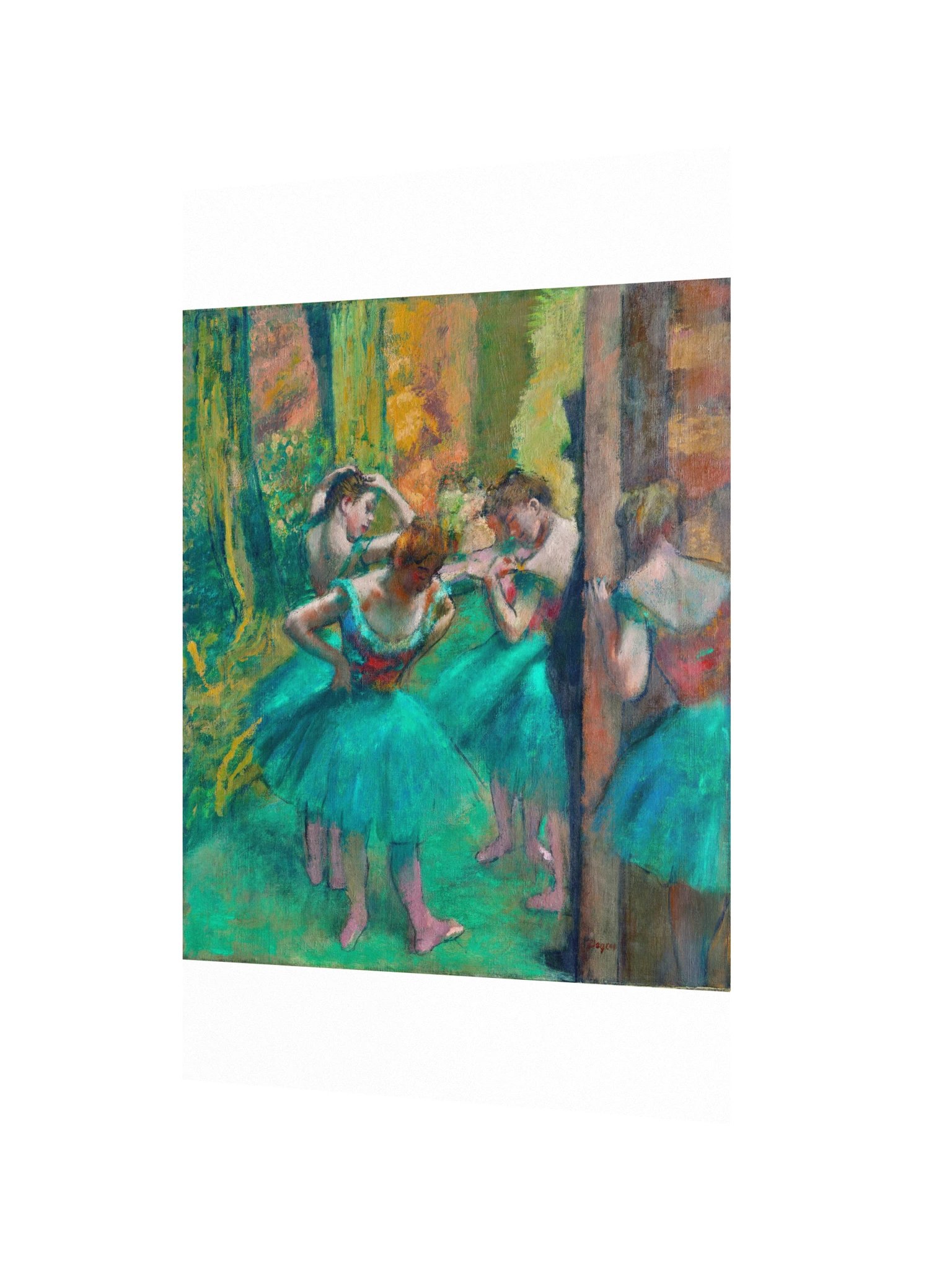 Dancers, Pink and Green — Large Poster product image (2)