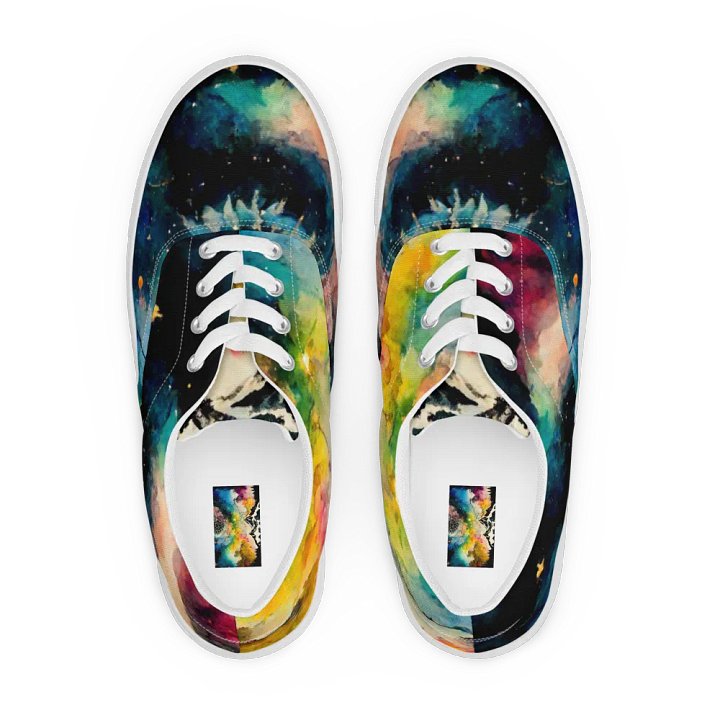 Celestial Night Men's canvas Lace-Up Shoes product image (1)