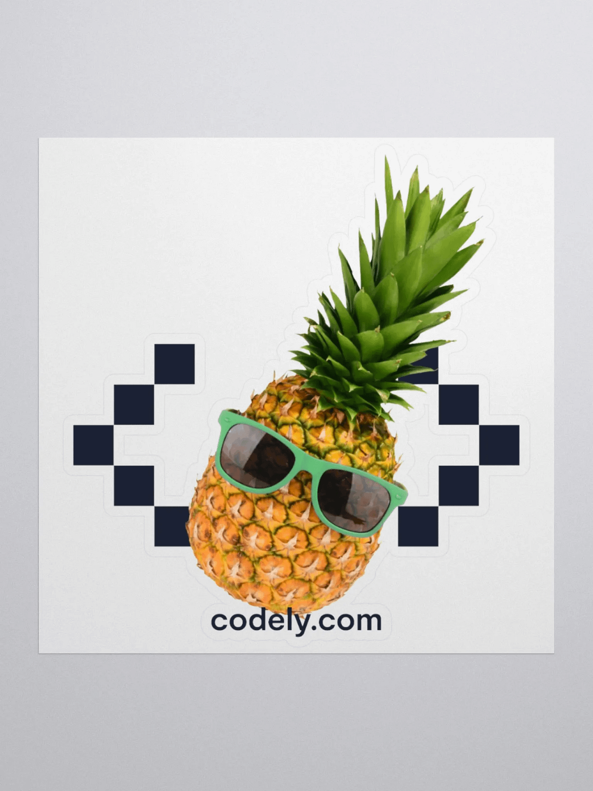 Pegatina piña | Clean Code, Pro Style. Tienda oficial de Codely