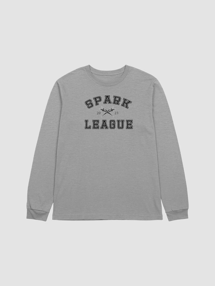 University Long Sleeve Tee - Black Font product image (1)
