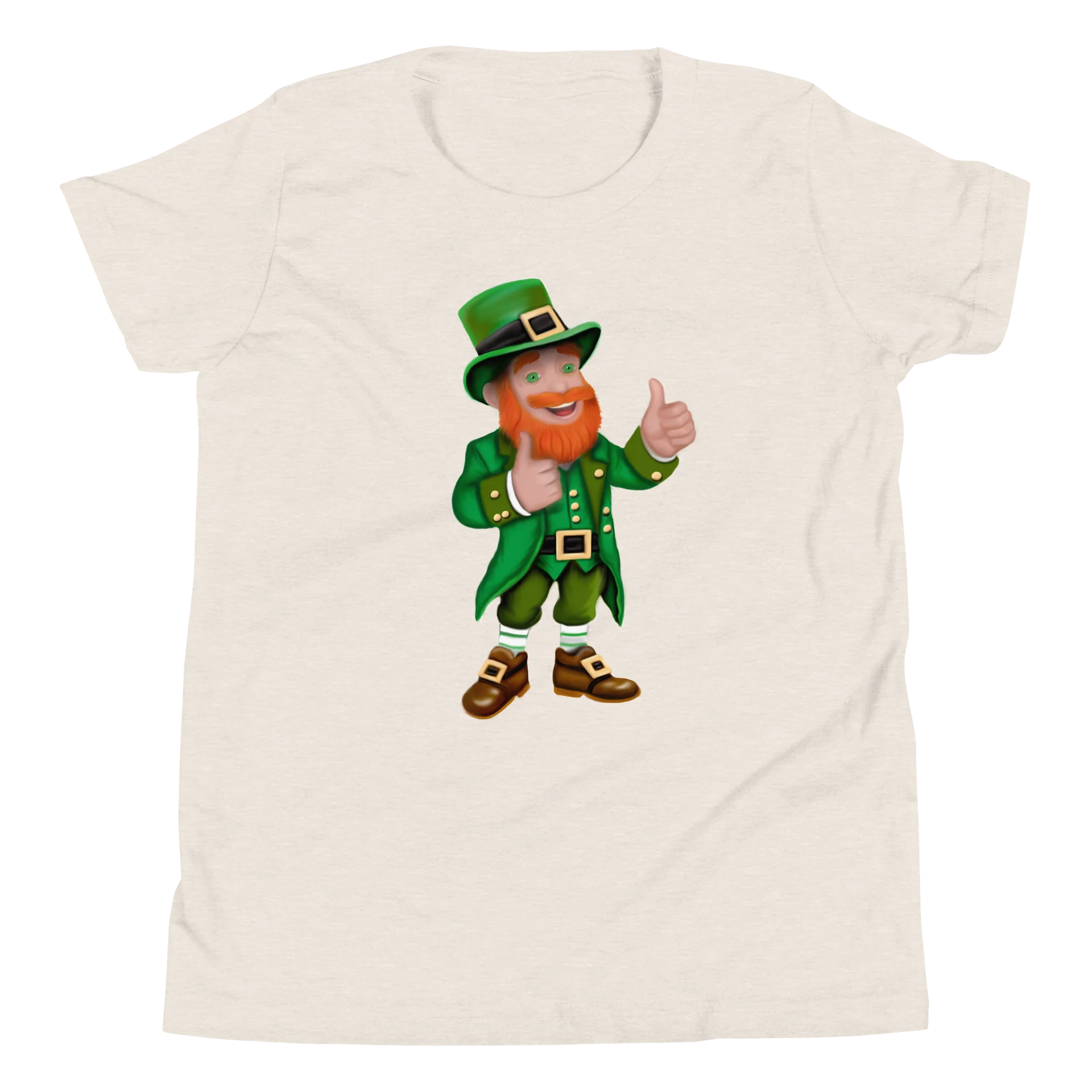 "Leprechaun" T-Shirt. Youth Short Sleeve T-Shirt product image (1)