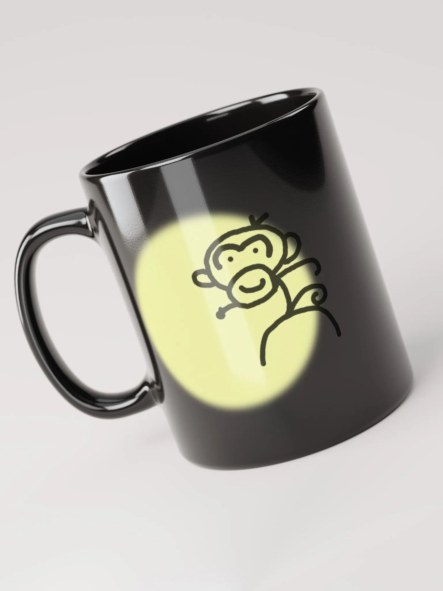 Flashlight Monkey Mug product image (5)