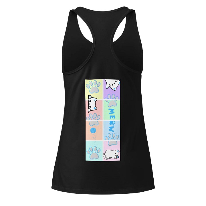 Frenchkittie Meow Madness Racerback Tank product image (2)