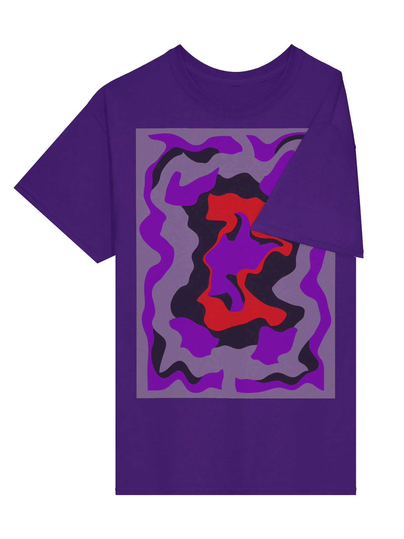 Abstract Wave T-Shirt product image (3)