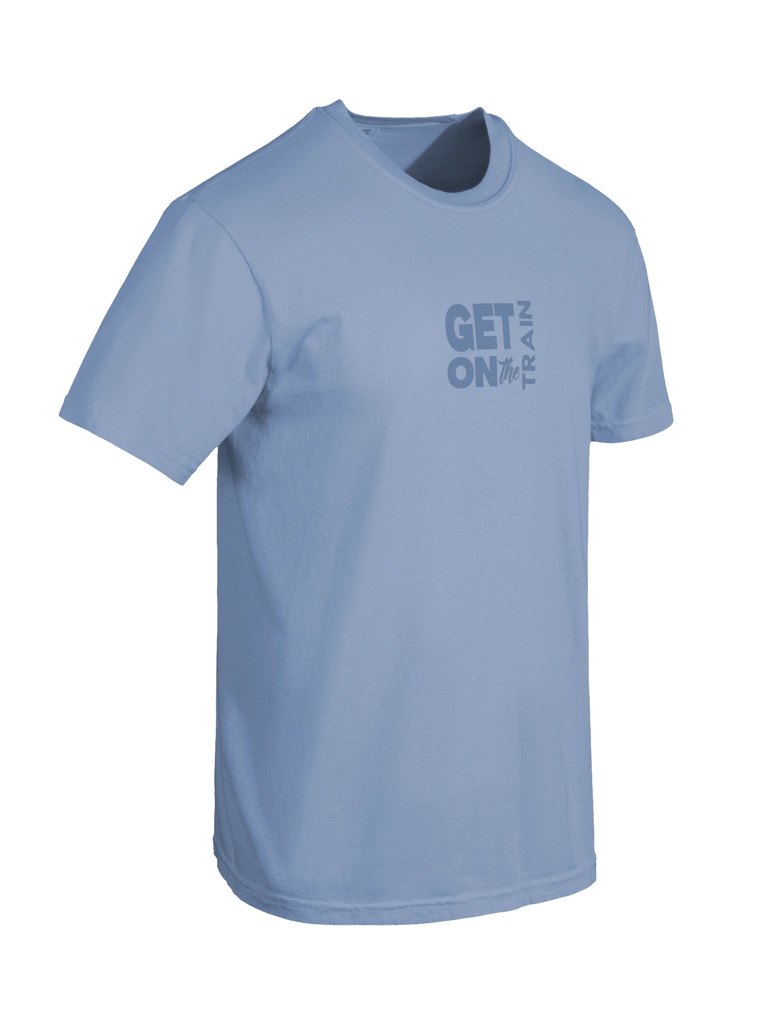 24hr Train Tee -Blue product image (4)