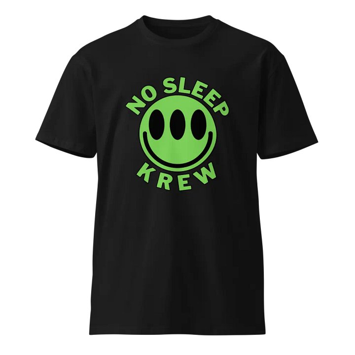 No Sleep Krew Icon Tee - Green Screen Edition product image (1)
