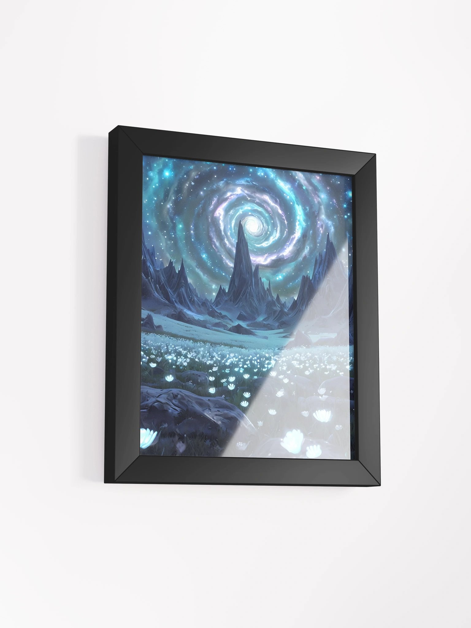 Galactic Bloom Framed Poster product image (3)