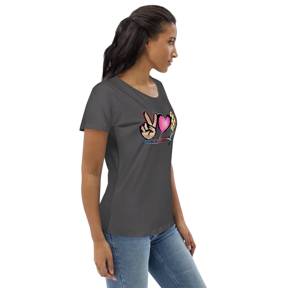Peace Love & Pineapples fitted shirt product image (12)