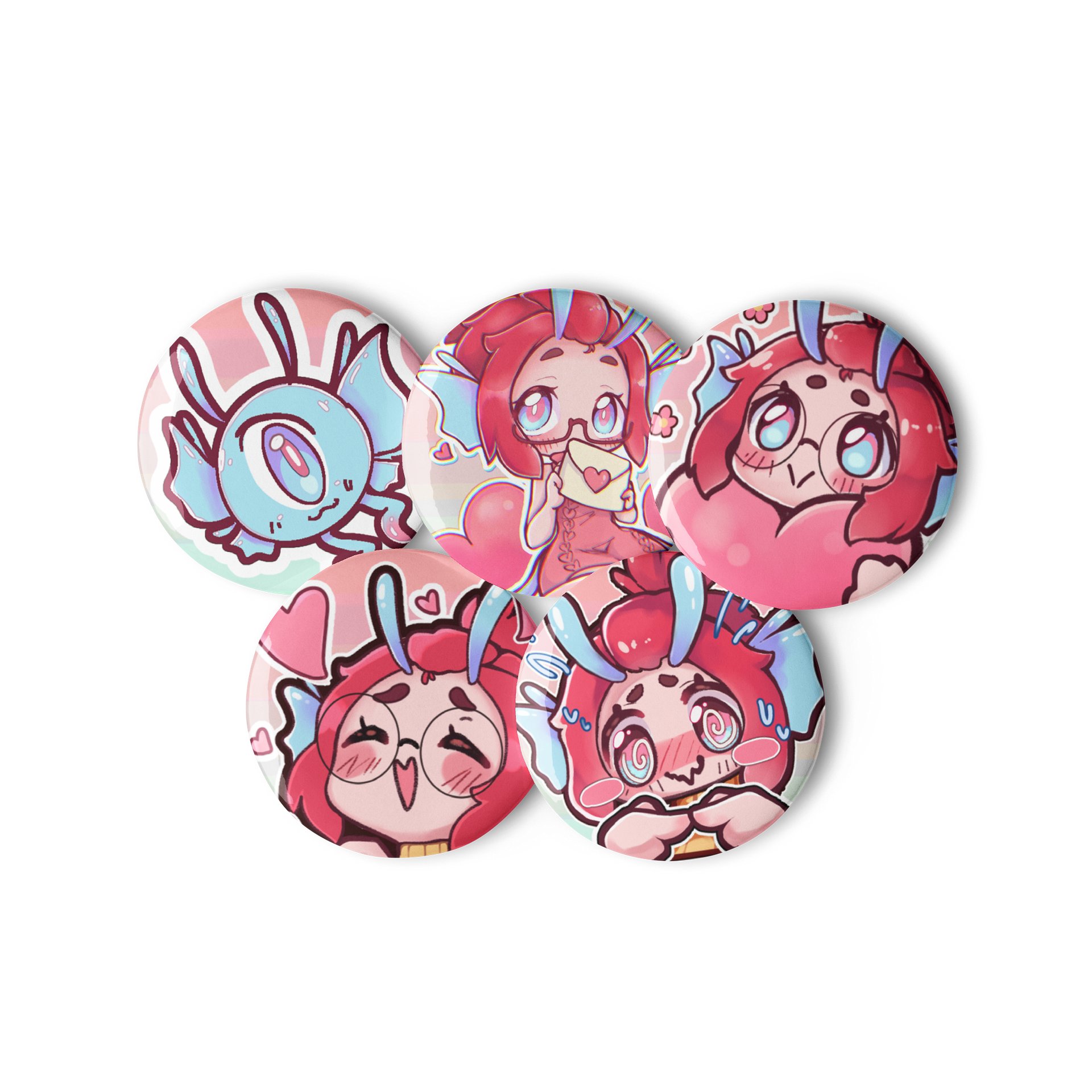 Valentine's Day Button Pin Bundle (2026) product image (3)