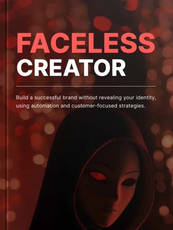 Faceless Creator – Build a Profitable Brand Without Showing Your Face product image (1)