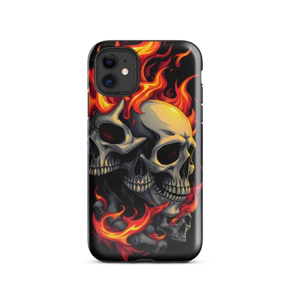 Inferno Skulls iPhone® Tough Case product image (2)