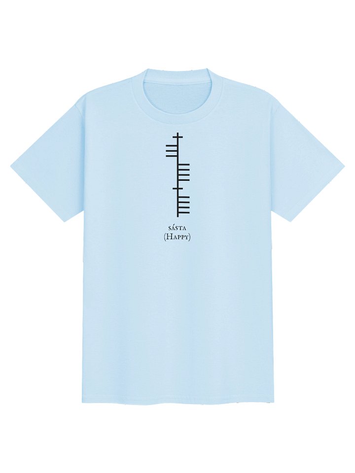 sásta (Happy) - Youth Tee product image (13)