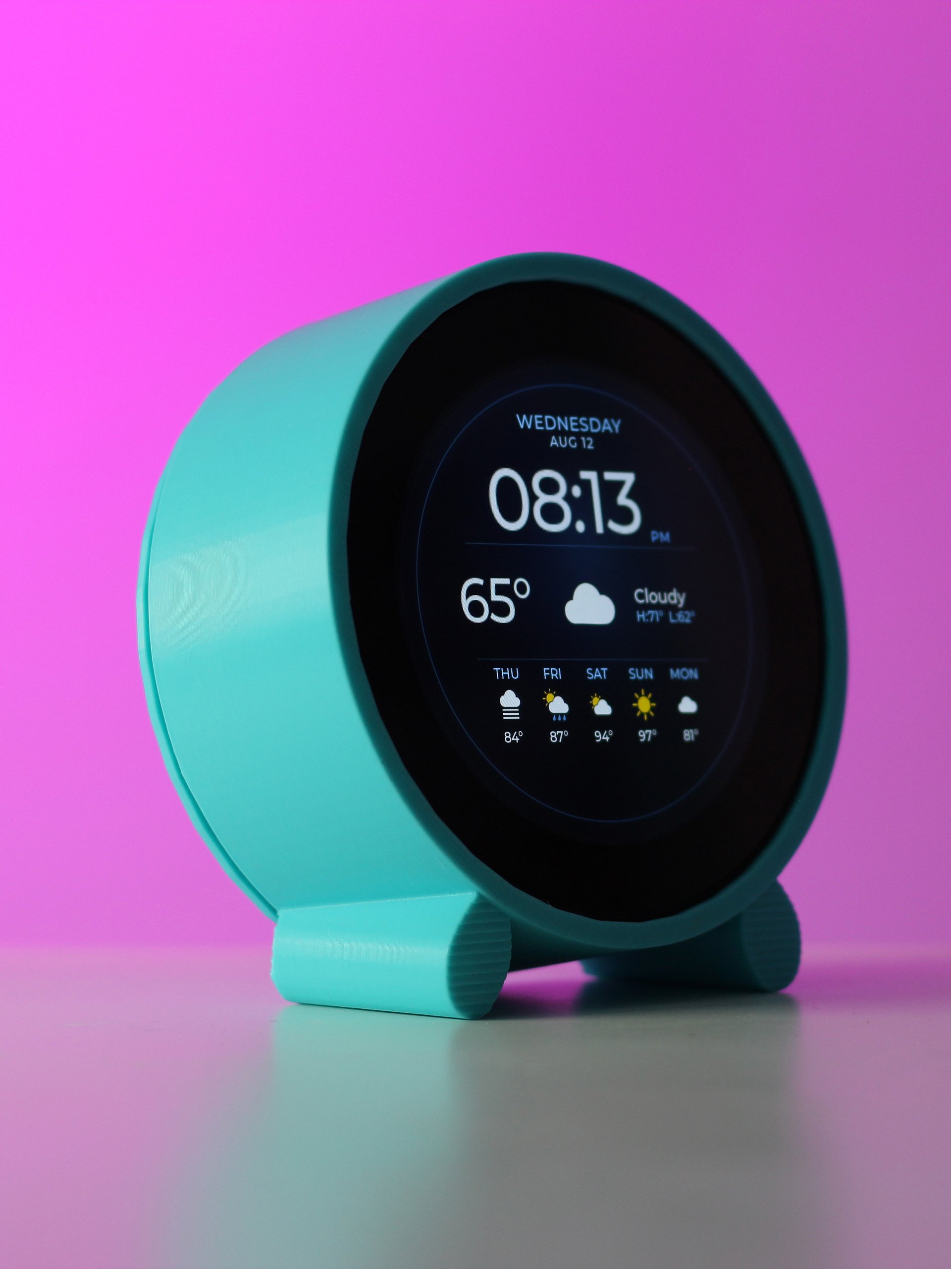 Round Weather Clock — Classic product image (1)