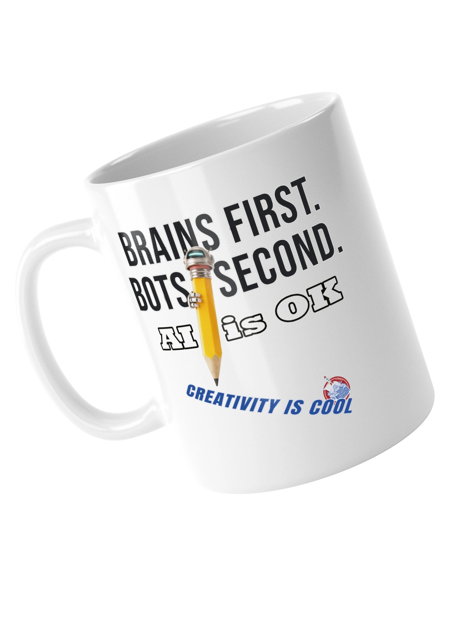Brains Before Bots Mug product image (5)