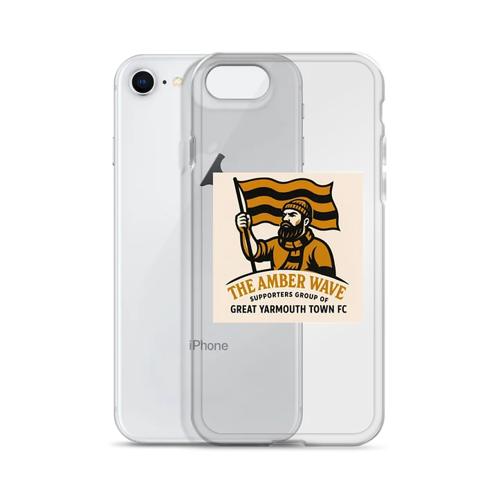 Amber Wave Supporters Logo iPhone® Clear Case product image (2)