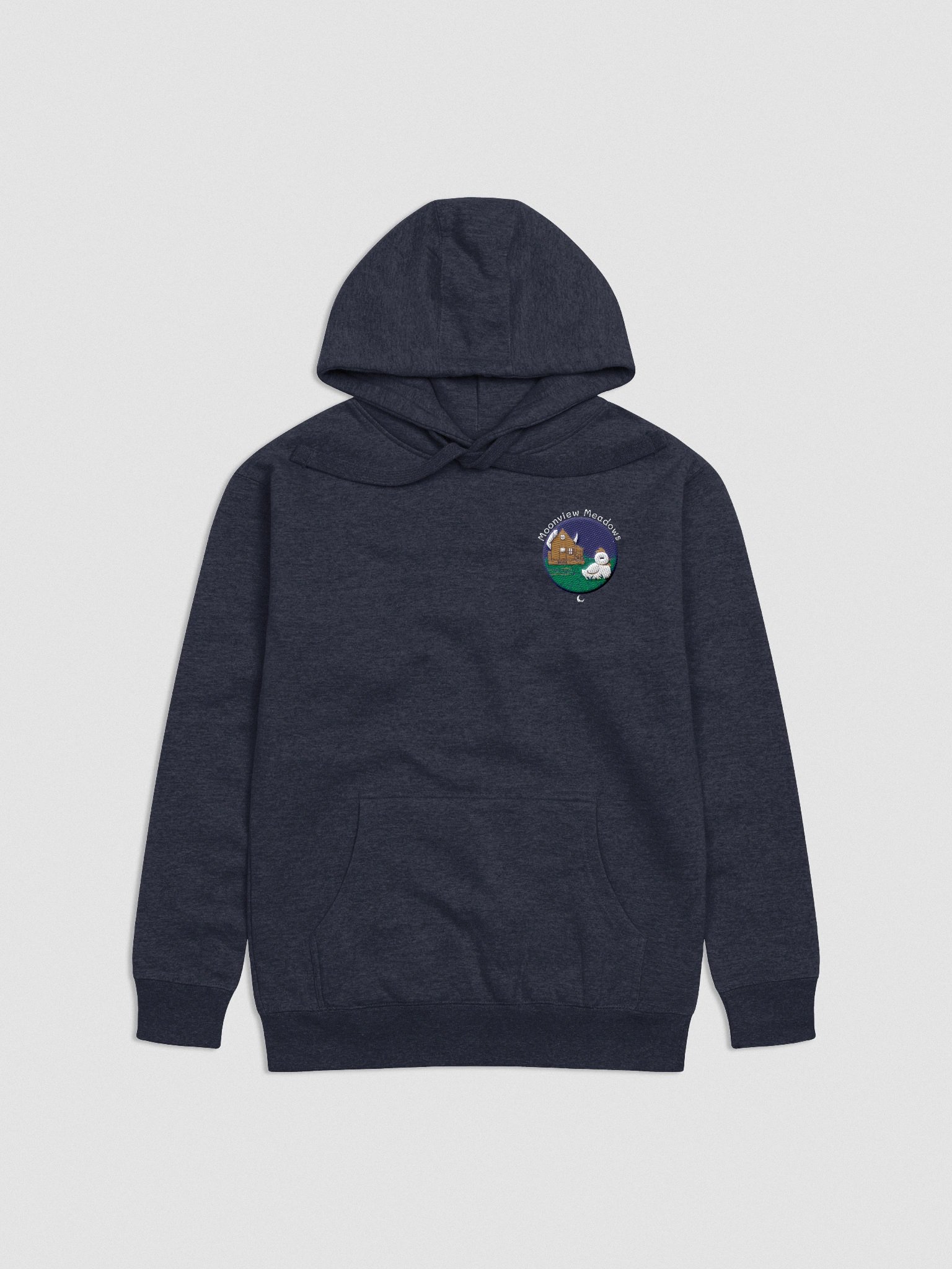 Moonview Meadows Embroidered Hoodie product image (1)