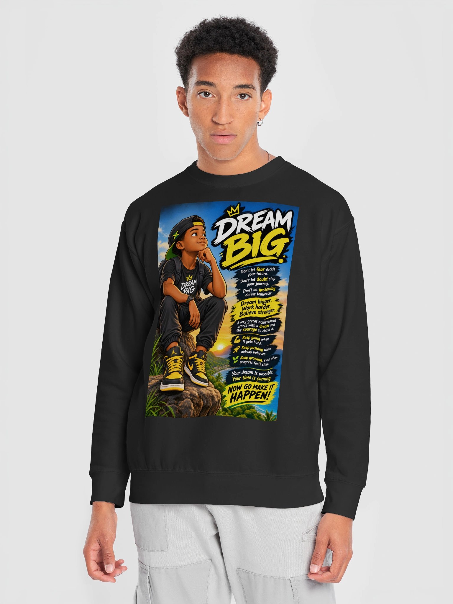 Dream Big Motivational Sweatshirt product image (5)