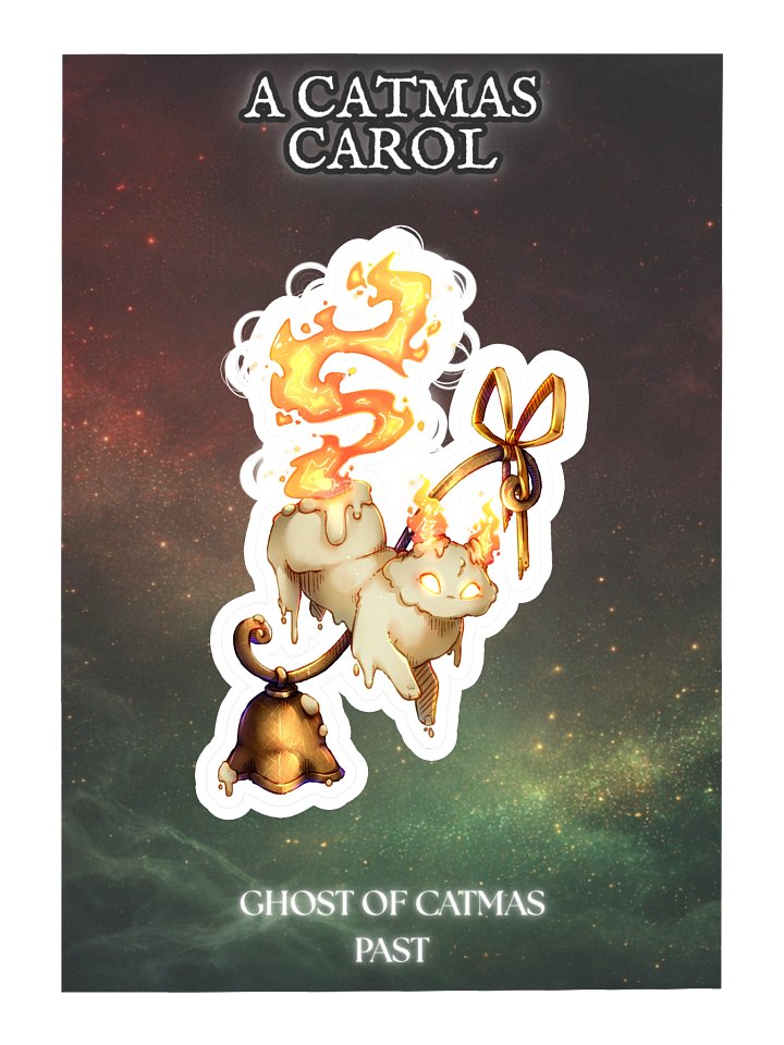 A Catmas Carol | The Ghost of Catmas Past product image (2)
