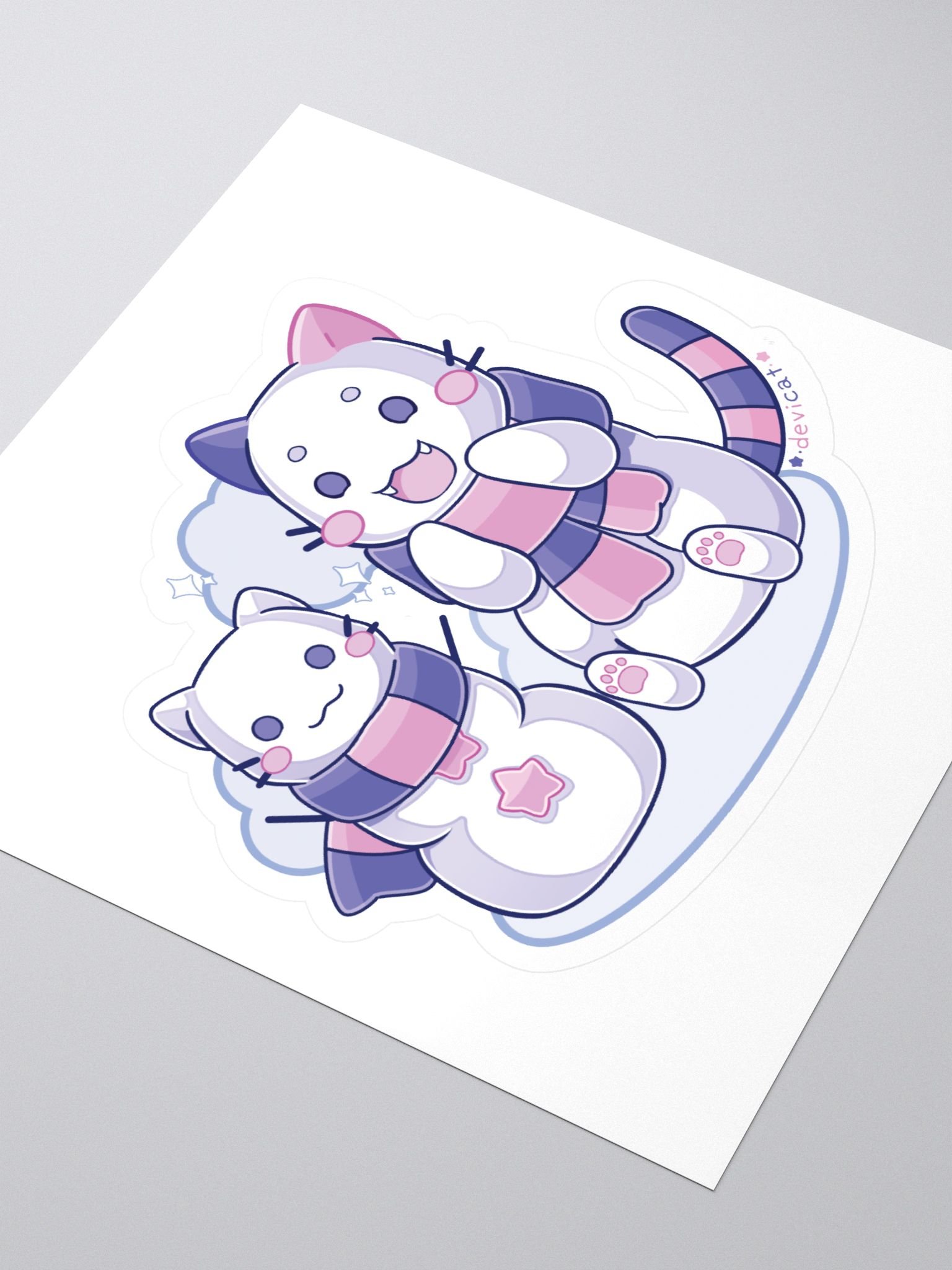 CandiCat & SnowCat 2024 Sticker product image (3)