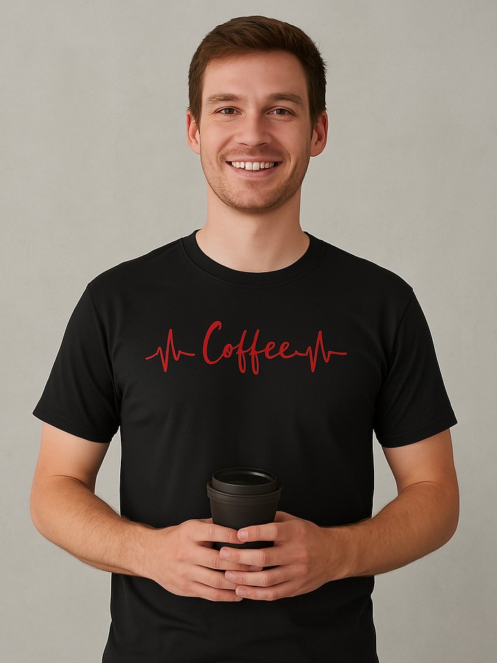 Heartbeat of Coffee T-Shirt product image (2)