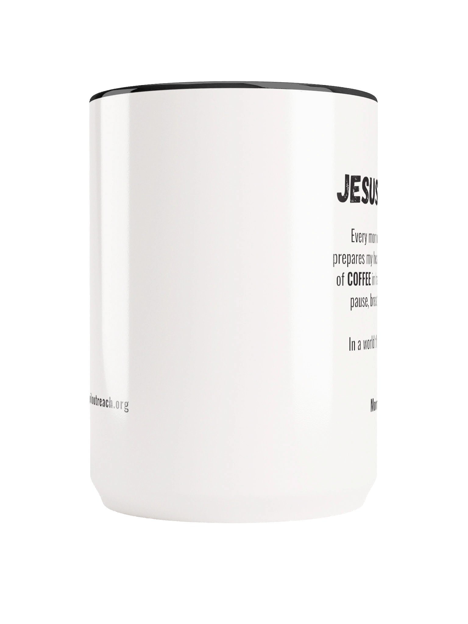 Jesus & My Coffee: 15 oz Premium Mug (Limited Edition) product image (4)