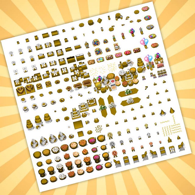 KR Party Time! Celebration Tileset for RPGs | Kokoro Reflections