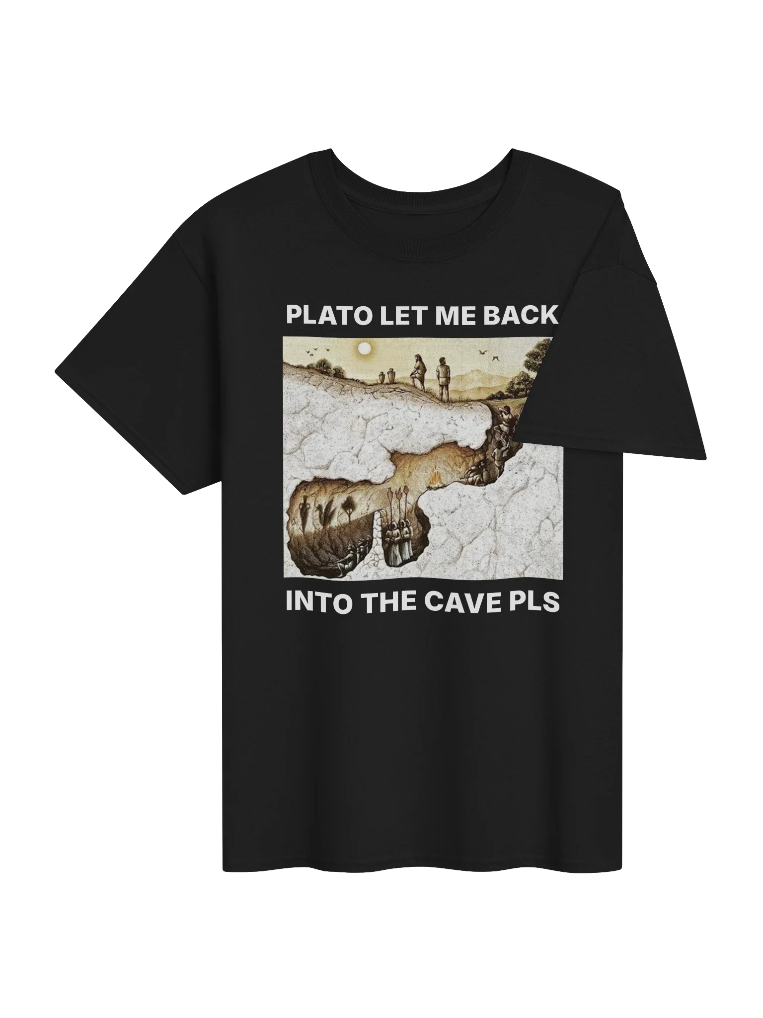 PLATO LET ME BACK INTO THE CAVE PLS product image (39)