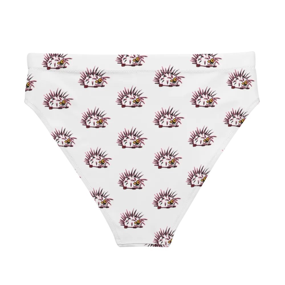 EcoChic Print High Waist Bikini Bottoms product image (1)