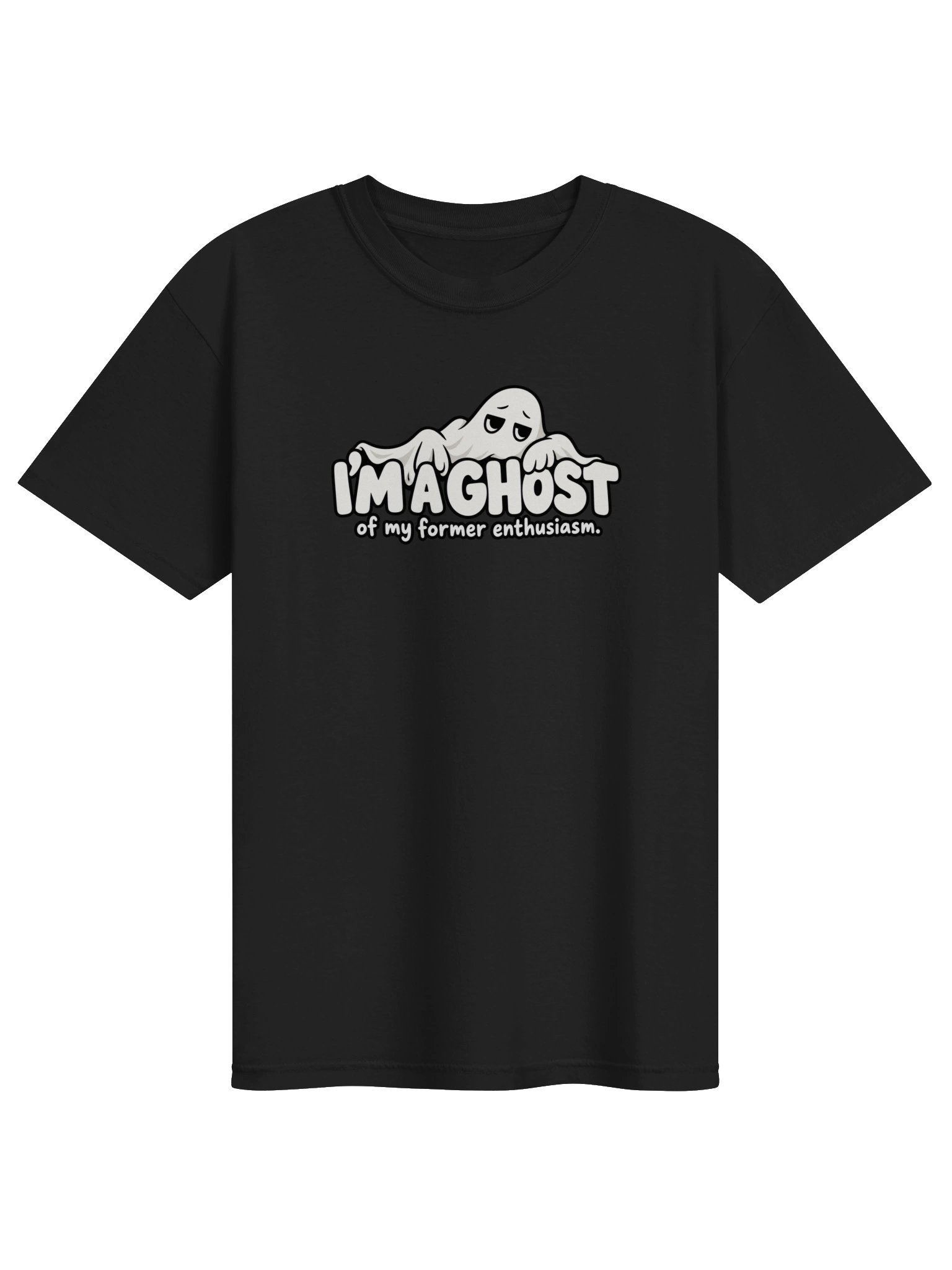 I'm a ghost of my enthusiasm Halloween Men's Shirt product image (1)