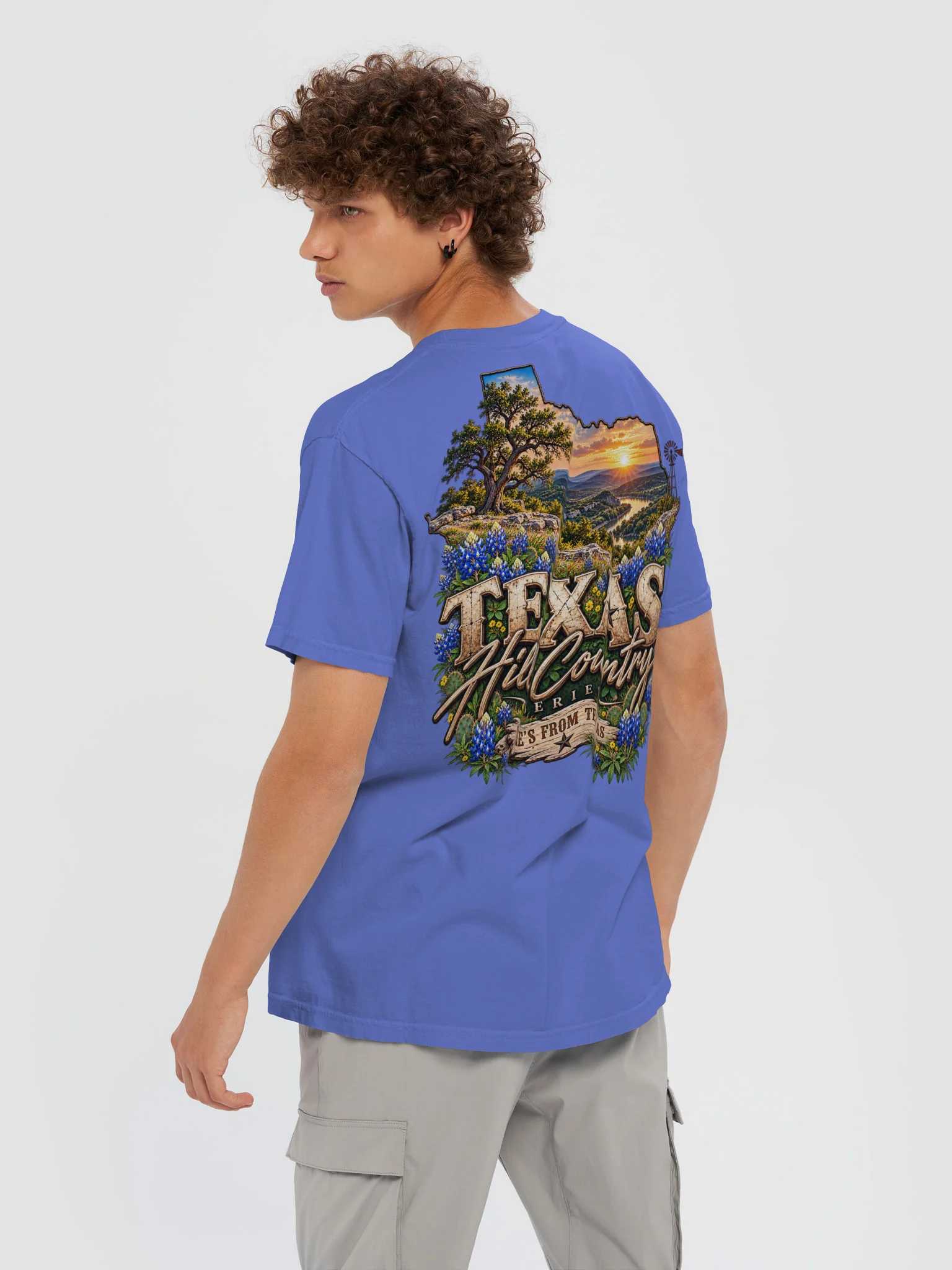 She’s From Texas Tee – Texas Hill Country Series product image (10)
