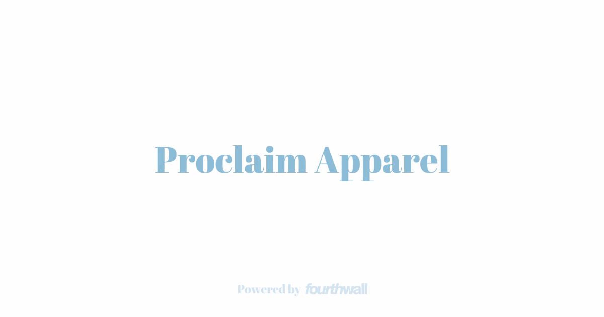 Proclaim Pinback Proclaim Apparel