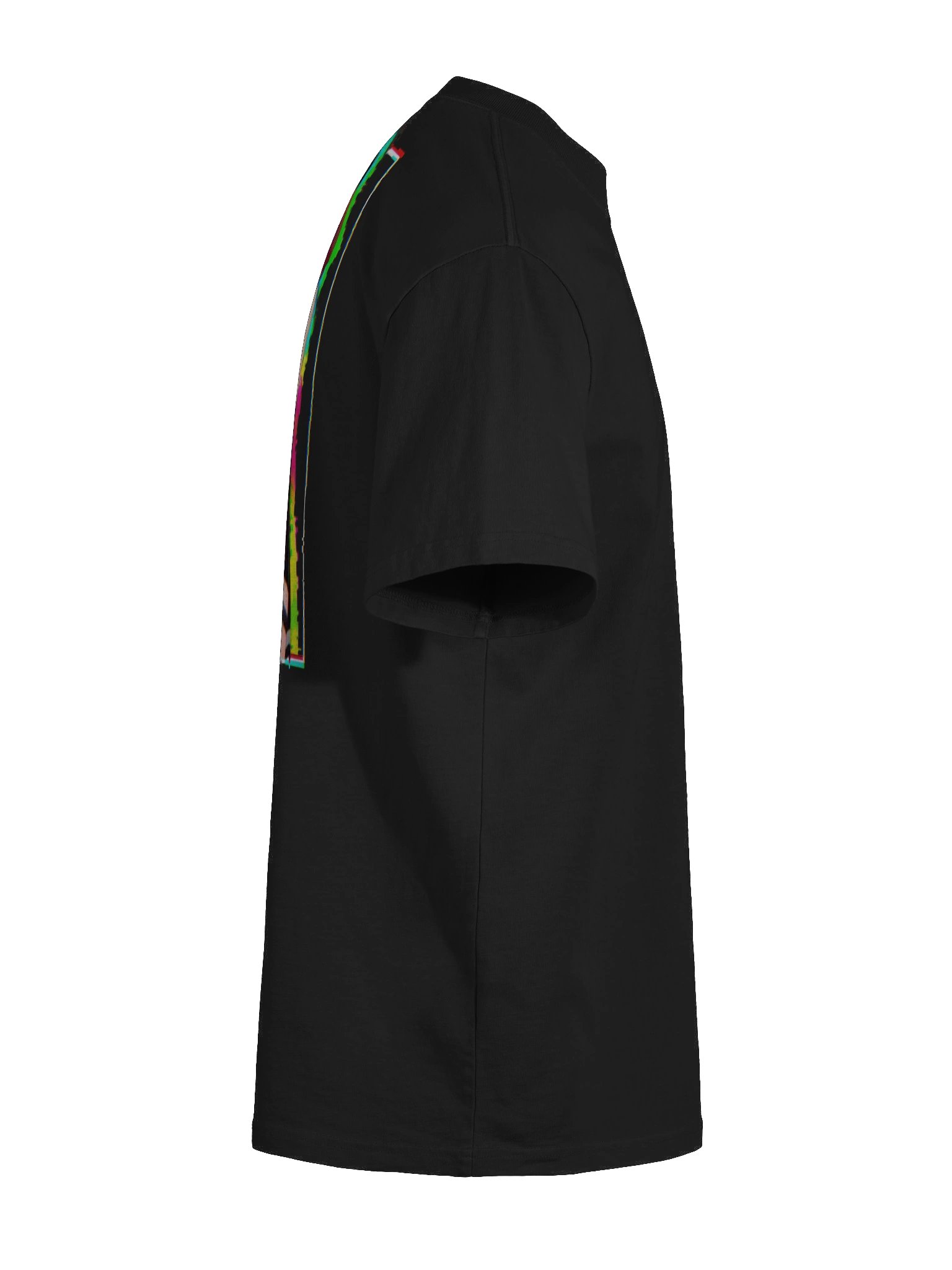 Classic RAENBOU Glitch Noir Oversized Tee product image (11)