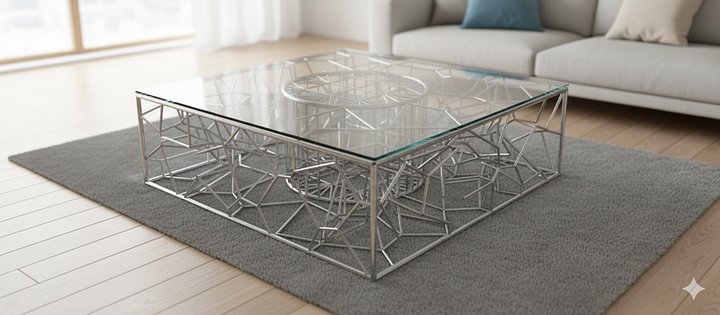 Voronoi Parametric Furniture Table Design Grasshopper Rhino Files product image (2)