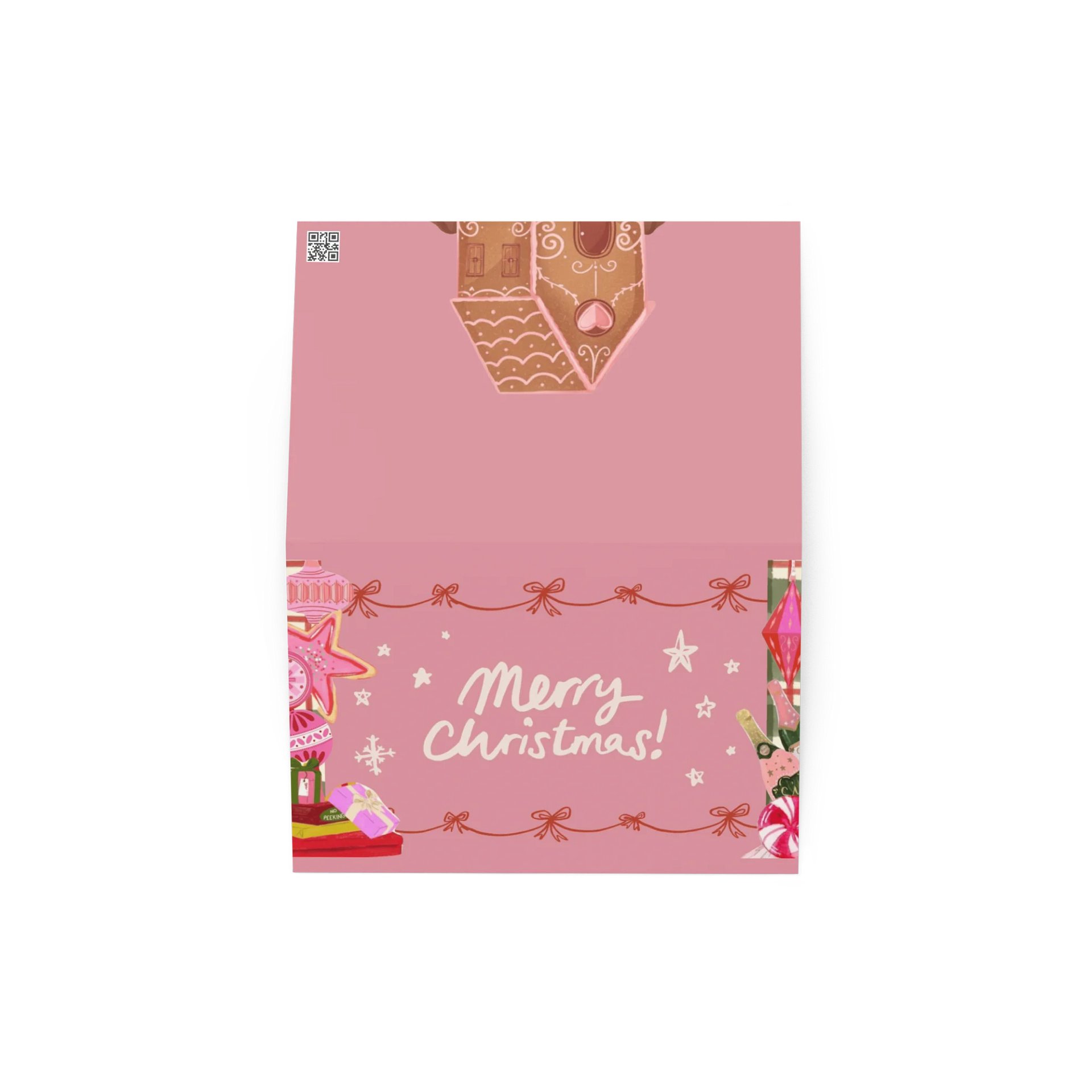 Sweet Sentiments Gingerbread House Greeting Card product image (4)