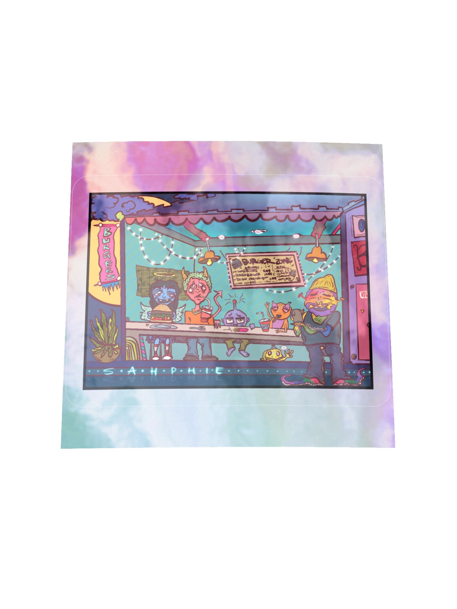 24/7 ● Vinyl Holo Sticker product image (1)