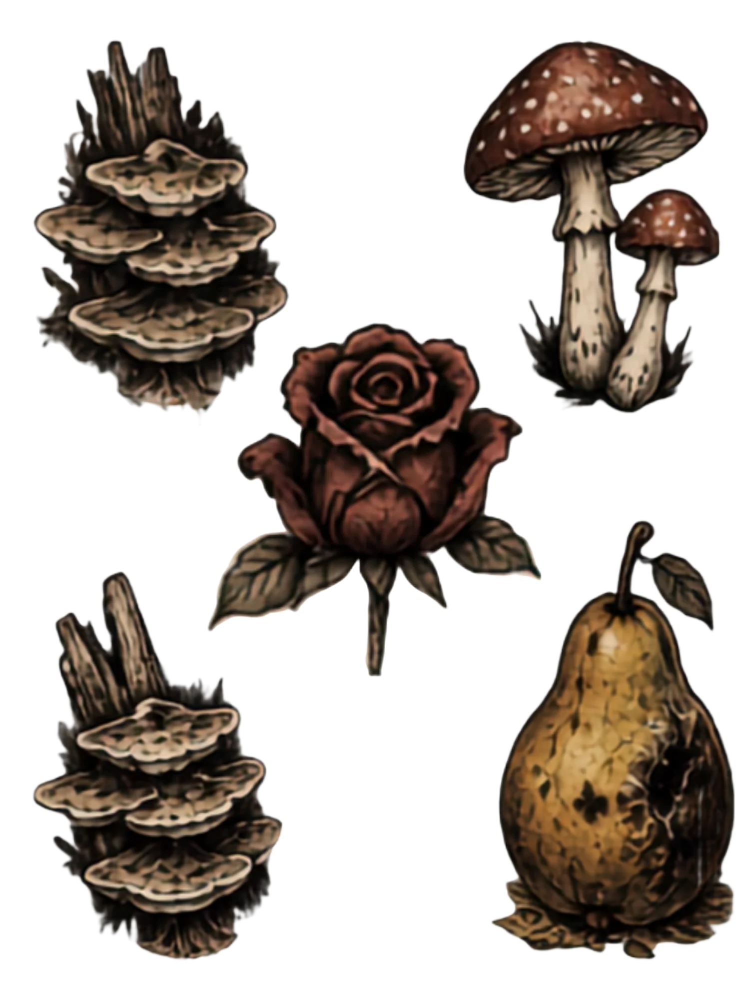 REAL ROT: Rotten Underground Music Promo Kit — 10 Poster Templates + 41 PNG Objects product image (7)