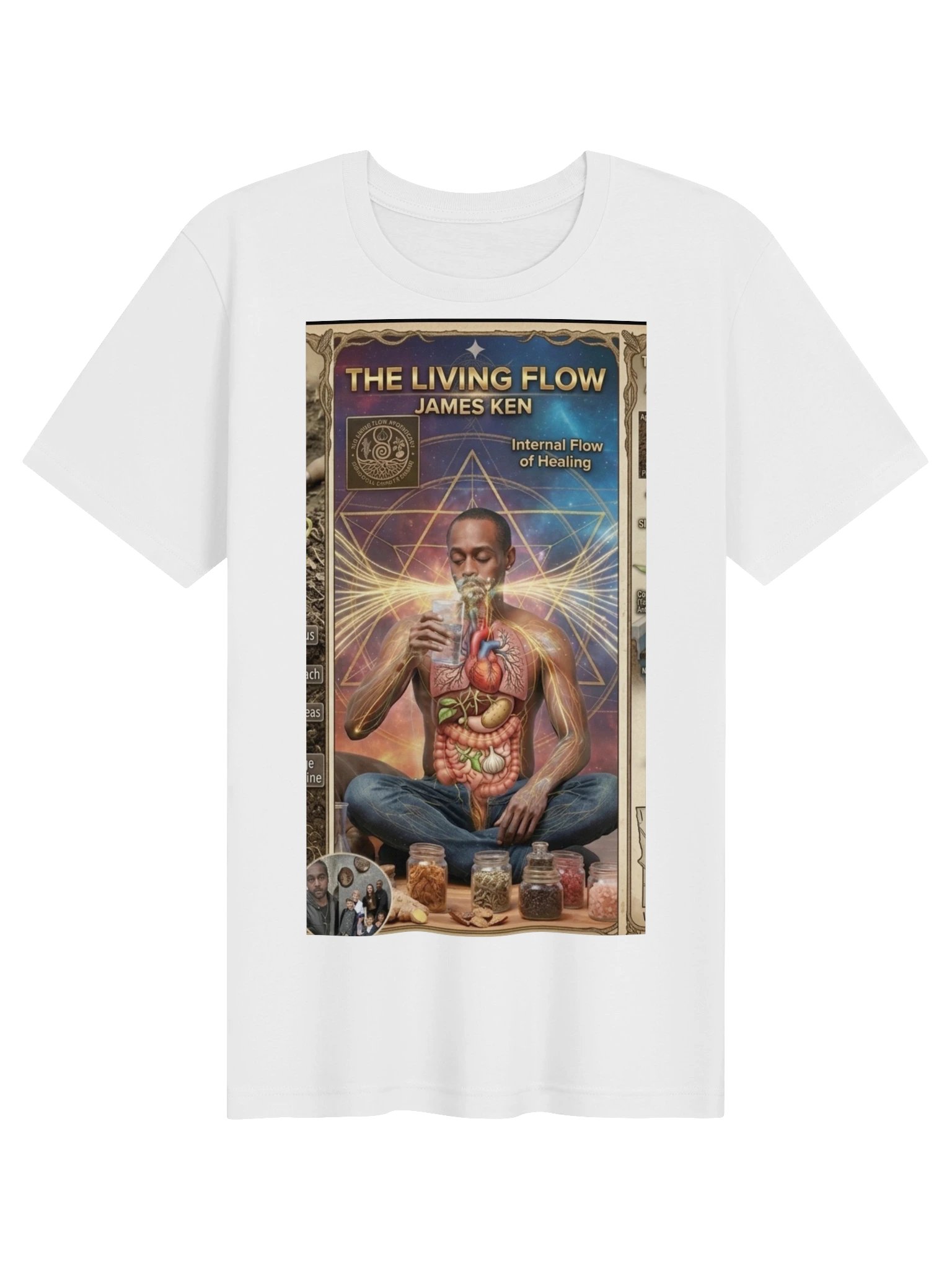 The Living Flow Apothecary T-Shirt product image (1)