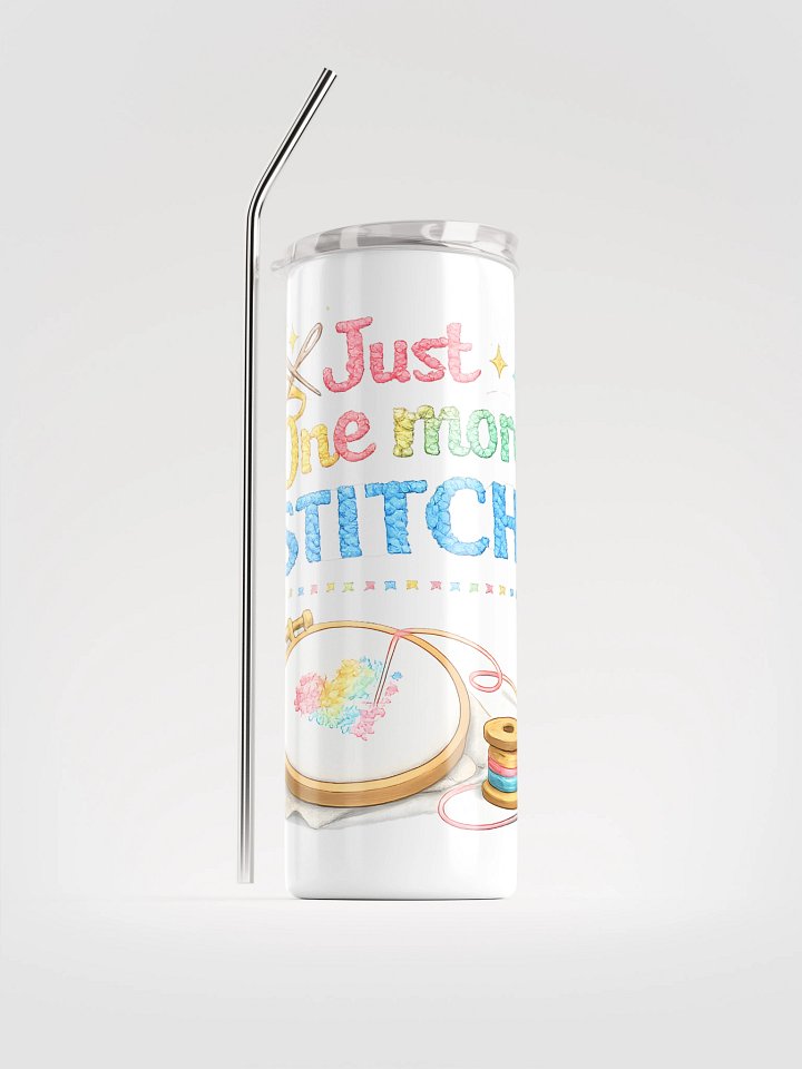 Just one more Stitch Stainless Steel Tumbler product image (1)