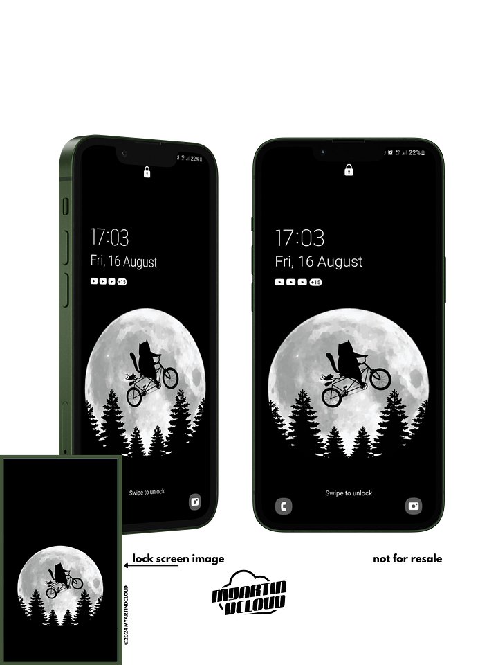 Moonlit Adventure Lock Screen Wallpaper product image (1)