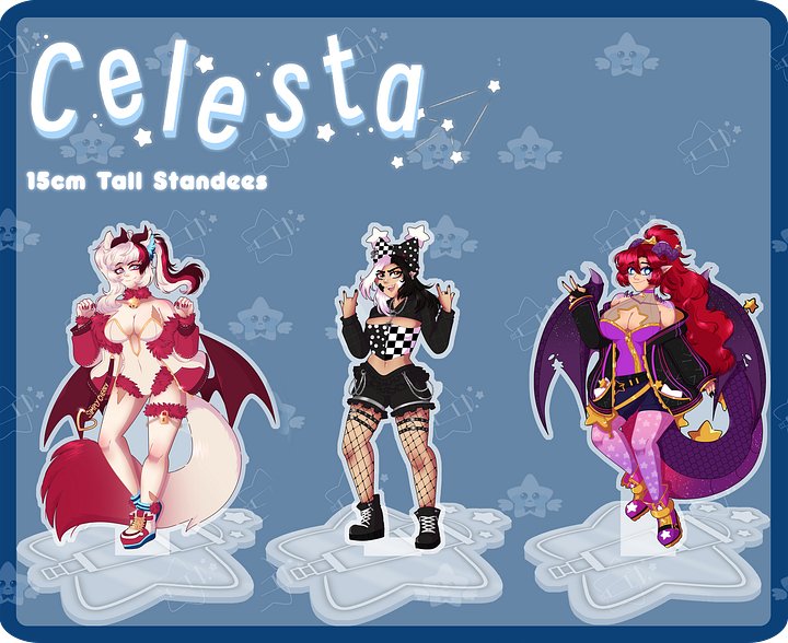 [ 65% OFF ] CELESTA SOLO Acrylic Standees product image (1)