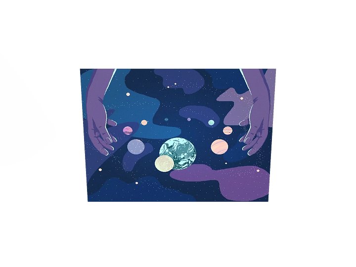 Space Hands Print product image (2)