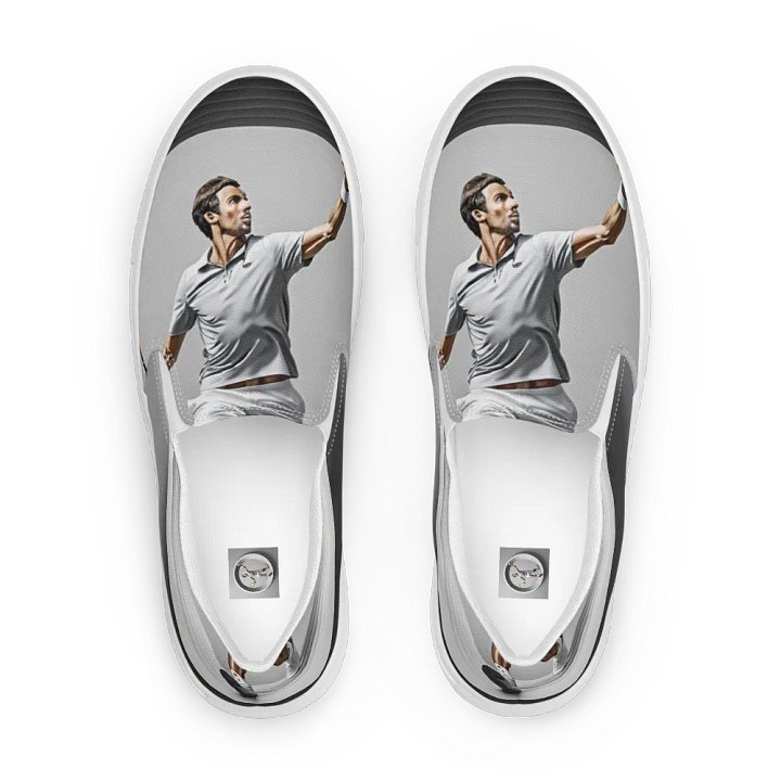 Tennis Motion 3D Sculpture Canvas Shoes product image (1)