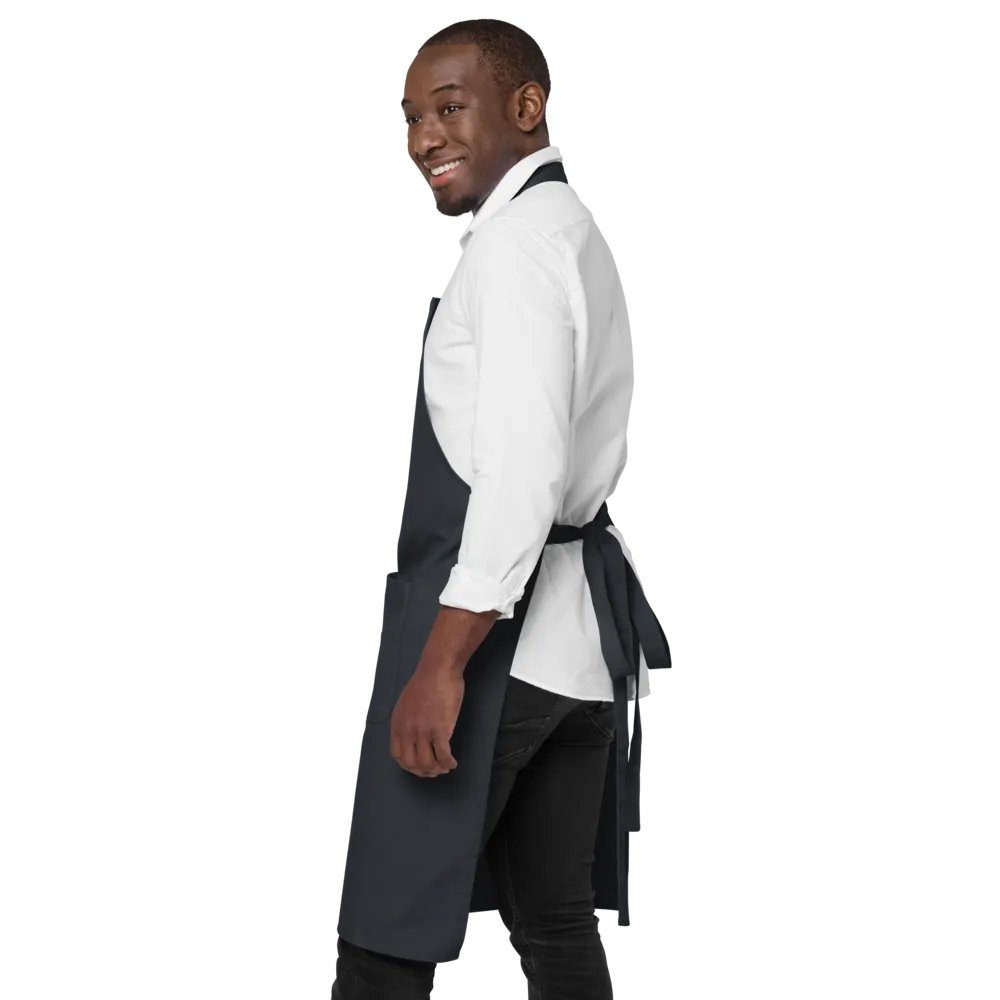 TabiEats Apron (Navy-Black) product image (4)
