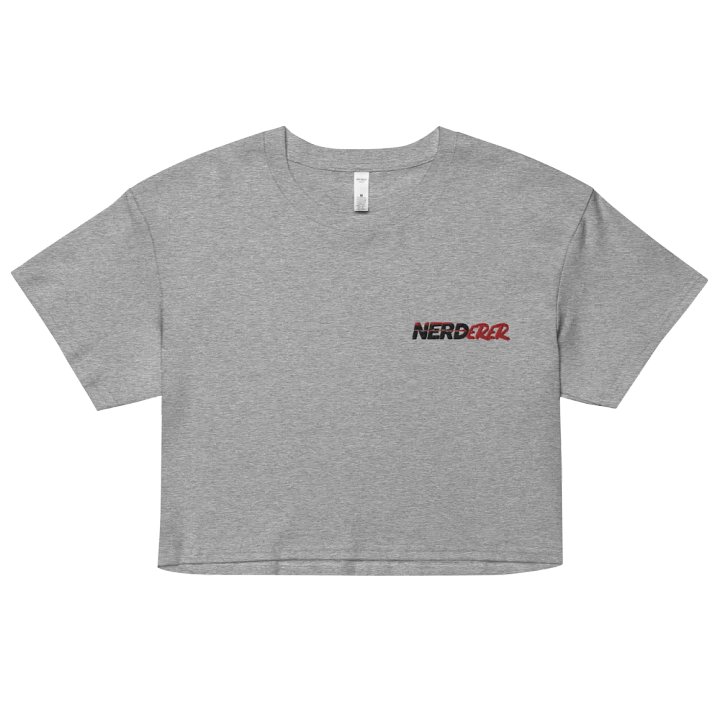 Embroidered NERDerer Tee (Dark) product image (1)